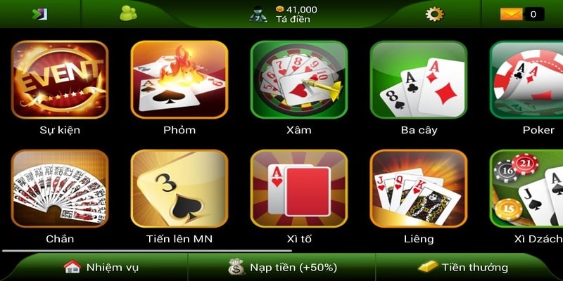 Tựa game bài online mang đến nhiều ưu điểm